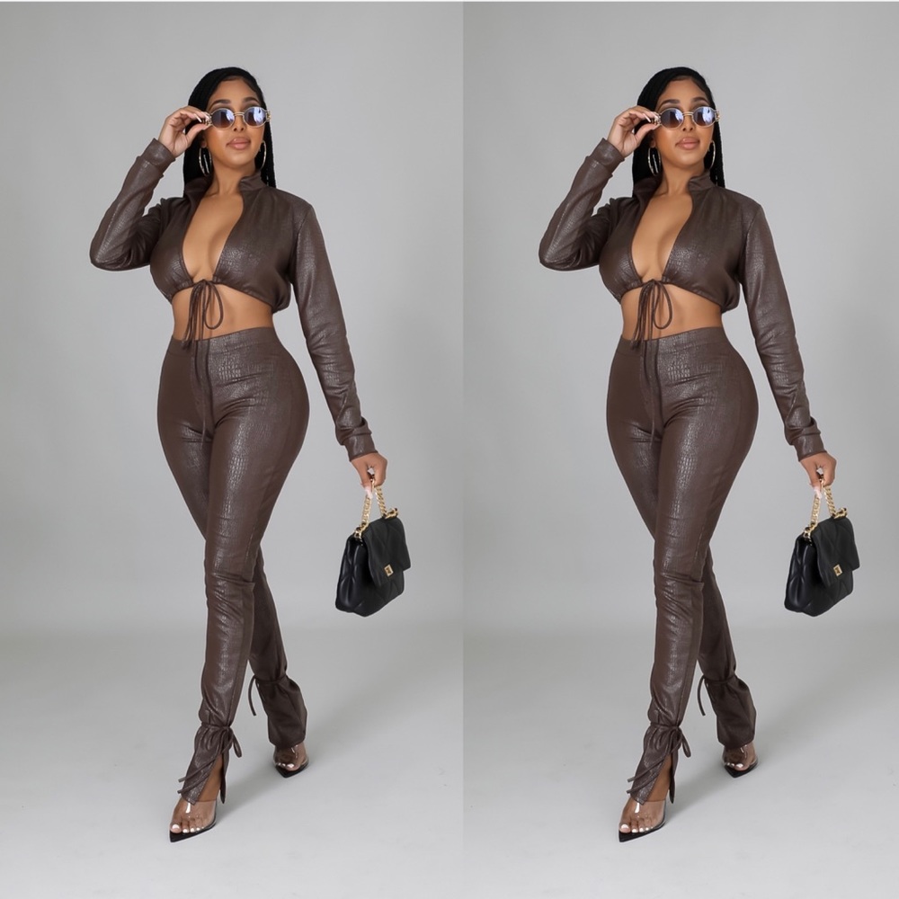 Two pieces Sexy pant set. Same day shipping purchase before 3pm specific time